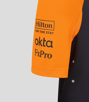 McLaren F1 Kids 2025 Lando Norris Team Set Up T-Shirt- Youth Papaya/Phantom - image 10