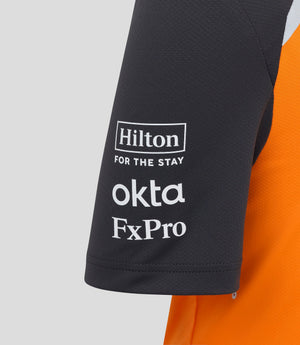 McLaren F1 Kids 2025 Lando Norris Drivers Polo Shirt- Youth Papaya - image 3