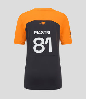 McLaren F1 Kids 2025 Oscar Piastri Team Set Up T-Shirt- Youth Papaya/Phantom - image 8