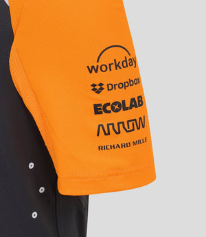 McLaren F1 Kids 2025 Oscar Piastri Team Set Up T-Shirt- Youth Papaya/Phantom - image 9