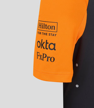 McLaren F1 Kids 2025 Oscar Piastri Team Set Up T-Shirt- Youth Papaya/Phantom - image 10