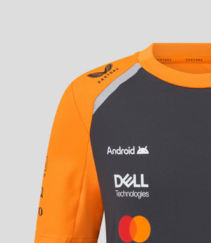McLaren F1 Kids 2025 Oscar Piastri Team Set Up T-Shirt- Youth Papaya/Phantom - image 11