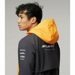 McLaren F1 Men's Team Water Resistant Jacket- Papaya - image 8