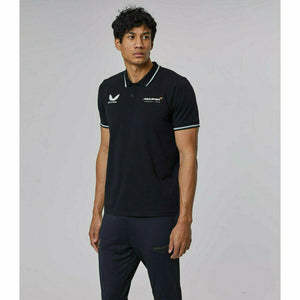 McLaren F1 Men's Lifestyle Polo Shirt- Black/Gray/Blue/White - image 13
