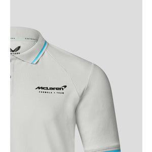 McLaren F1 Men's Lifestyle Polo Shirt- Black/Gray/Blue/White - image 18