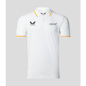 McLaren F1 Men's Lifestyle Polo Shirt- Black/Gray/Blue/White - image 2