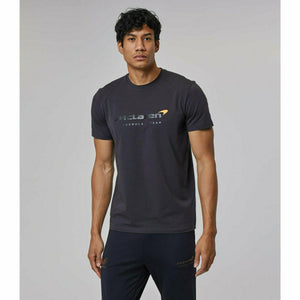 McLaren F1 Men's Lifestyle T-Shirt- Black/Dark Gray/Light - image 7