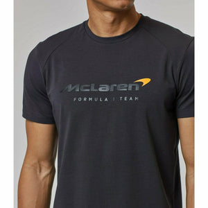 McLaren F1 Men's Lifestyle T-Shirt- Black/Dark Gray/Light - image 6