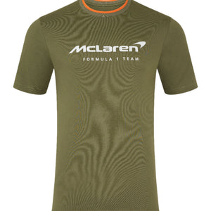 McLaren F1 Men's Core Essentials Logo T-Shirt - Black/Orange/Green/Pink/White - image 1