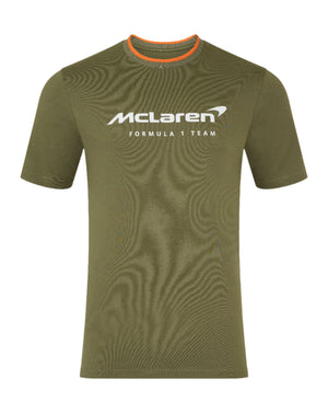 McLaren F1 Men's Core Essentials Logo T-Shirt - Black/Orange/Green/Pink/White - image 1