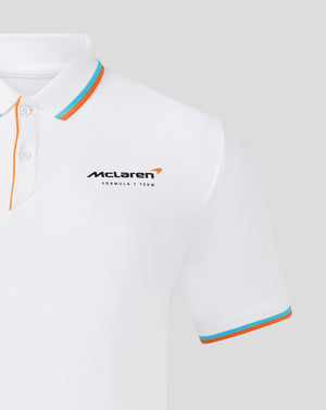 McLaren F1 Men's Core Essential Polo - White/Black - image 5