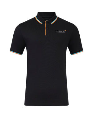 McLaren F1 Men's Core Essential Polo - White/Black - image 1