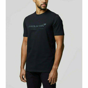 McLaren F1 Men's Core Essentials Logo T-Shirt -Black/White/Papaya/Phantom/Storm Gray/Cloud Blue - image 7