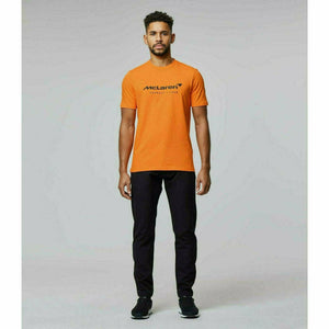 McLaren F1 Men's Core Essentials Logo T-Shirt -Black/White/Papaya/Phantom/Storm Gray/Cloud Blue - image 8