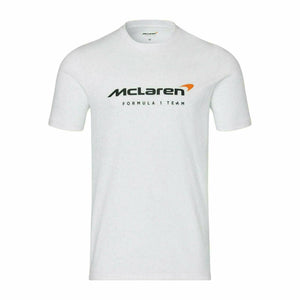 McLaren F1 Men's Core Essentials Logo T-Shirt -Black/White/Papaya/Phantom/Storm Gray/Cloud Blue - image 4
