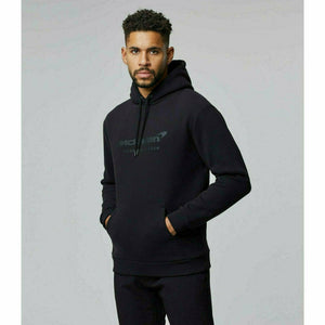 McLaren F1 Men's Core Essentials Hoodie -Black/Papaya/Phantom/Storm Gray/Cloud Blue - image 7