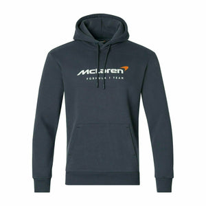 McLaren F1 Men's Core Essentials Hoodie -Black/Papaya/Phantom/Storm Gray/Cloud Blue - image 3