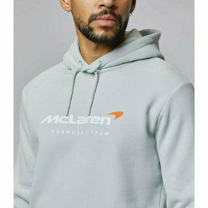 McLaren F1 Men's Core Essentials Hoodie -Black/Papaya/Phantom/Storm Gray/Cloud Blue - image 9