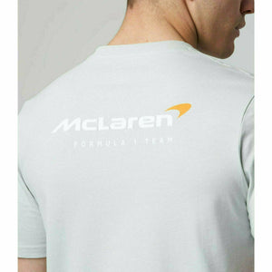 McLaren F1 Men's Core Essentials Small Logo T-Shirt -Black/Papaya/Storm Gray/White/Phantom - image 10
