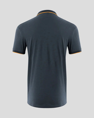 McLaren F1 Men's Core Essentials Small Logo Polo Shirt -Papaya/Vega Blue/Phantom/White/Black - image 16