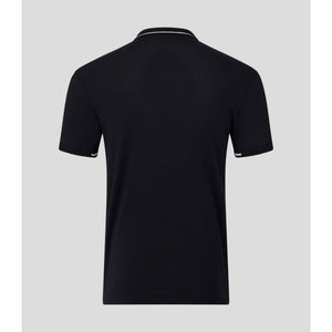 McLaren F1 Men's Core Essentials Small Logo Polo Shirt -Papaya/Vega Blue/Phantom/White/Black - image 11