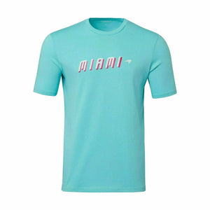 McLaren F1 Men's Miami Neon Graphic T-Shirt-Black/White/Vice Blue/Beetroot Purple/Crystal Rose/Aqua Sky - image 4