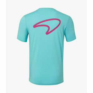 McLaren F1 Men's Miami Neon Graphic T-Shirt-Black/White/Vice Blue/Beetroot Purple/Crystal Rose/Aqua Sky - image 5