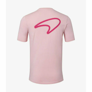 McLaren F1 Women's Miami Neon Graphic T-Shirt-White/Vice Blue/Beetroot Purple/Crystal Rose - image 5