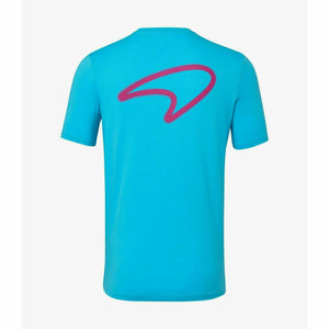 McLaren F1 Men's Miami Neon Graphic T-Shirt-Black/White/Vice Blue/Beetroot Purple/Crystal Rose/Aqua Sky - image 9