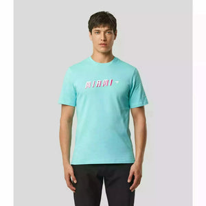 McLaren F1 Men's Miami Neon Graphic T-Shirt-Black/White/Vice Blue/Beetroot Purple/Crystal Rose/Aqua Sky - image 13