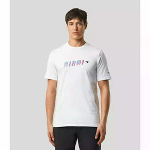 McLaren F1 Men's Miami Neon Graphic T-Shirt-Black/White/Vice Blue/Beetroot Purple/Crystal Rose/Aqua Sky - image 21