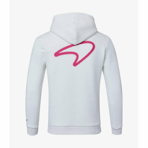 McLaren F1 Men's Miami Neon Graphic Hoodie -Black/White/Vice Blue/Beetroot Purple - image 7