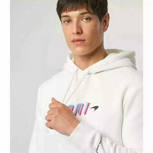 McLaren F1 Men's Miami Neon Graphic Hoodie -Black/White/Vice Blue/Beetroot Purple - image 19