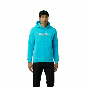 McLaren F1 Men's Miami Neon Graphic Hoodie -Black/White/Vice Blue/Beetroot Purple - image 2