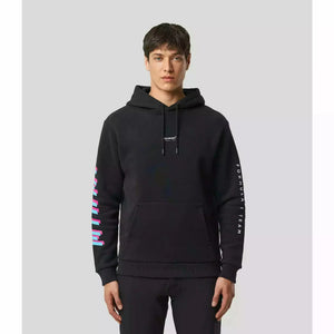 McLaren F1 Men's Miami Neon Logo Hoodie -Black/Vice Blue/Aqua Sky - image 13