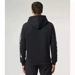 McLaren F1 Men's Miami Neon Logo Hoodie -Black/Vice Blue/Aqua Sky - image 15