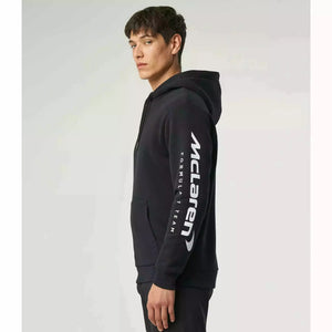 McLaren F1 Men's Miami Neon Logo Hoodie -Black/Vice Blue/Aqua Sky - image 14
