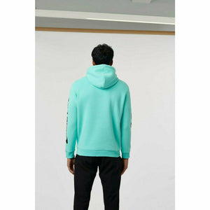 McLaren F1 Men's Miami Neon Logo Hoodie -Black/Vice Blue/Aqua Sky - image 12