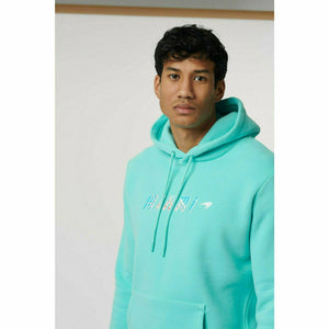 McLaren F1 Men's Miami Palm Graphic Hoodie -Black/Aqua Sky/Crystal Rose - image 5