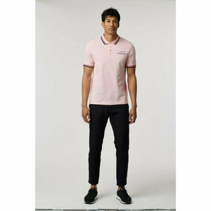 McLaren F1 Men's Miami Graphic Polo Shirt-Black/White/Crystal Rose - image 10