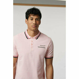 McLaren F1 Men's Miami Graphic Polo Shirt-Black/White/Crystal Rose - image 11