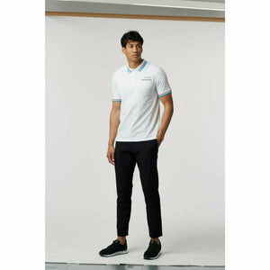 McLaren F1 Men's Miami Graphic Polo Shirt-Black/White/Crystal Rose - image 2