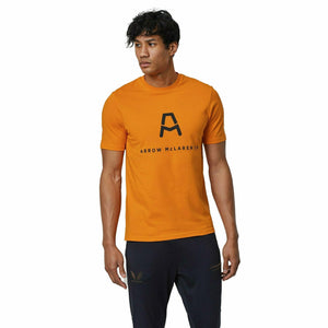 McLaren Indy Car Men's Core Logo Drivers T-Shirt -Papaya - image 1