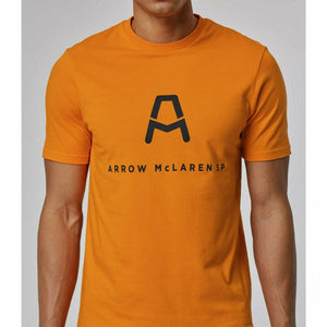 McLaren Indy Car Men's Core Logo Drivers T-Shirt -Papaya - image 3