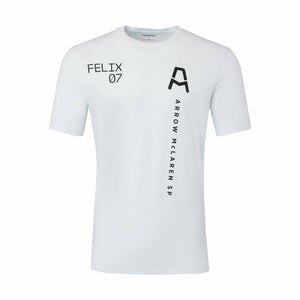 McLaren Indy Car Men's Felix Rosenqvist  #7 Driver T-Shirt - White - image 1
