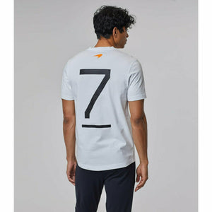 McLaren Indy Car Men's Felix Rosenqvist  #7 Driver T-Shirt - White - image 11