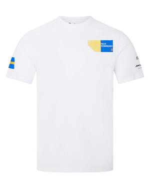 McLaren Indy Car Men's Felix Rosenqvist #6 T-Shirt - White - image 1