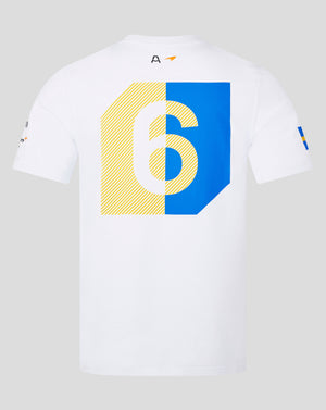 McLaren Indy Car Men's Felix Rosenqvist #6 T-Shirt - White - image 2
