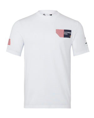 McLaren Indy Car Men's Alexander Rossi #7 T-Shirt - White - image 1