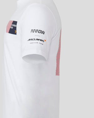 McLaren Indy Car Men's Alexander Rossi #7 T-Shirt - White - image 3